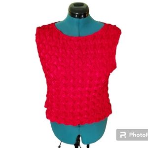 Stunning Red Top Size XL